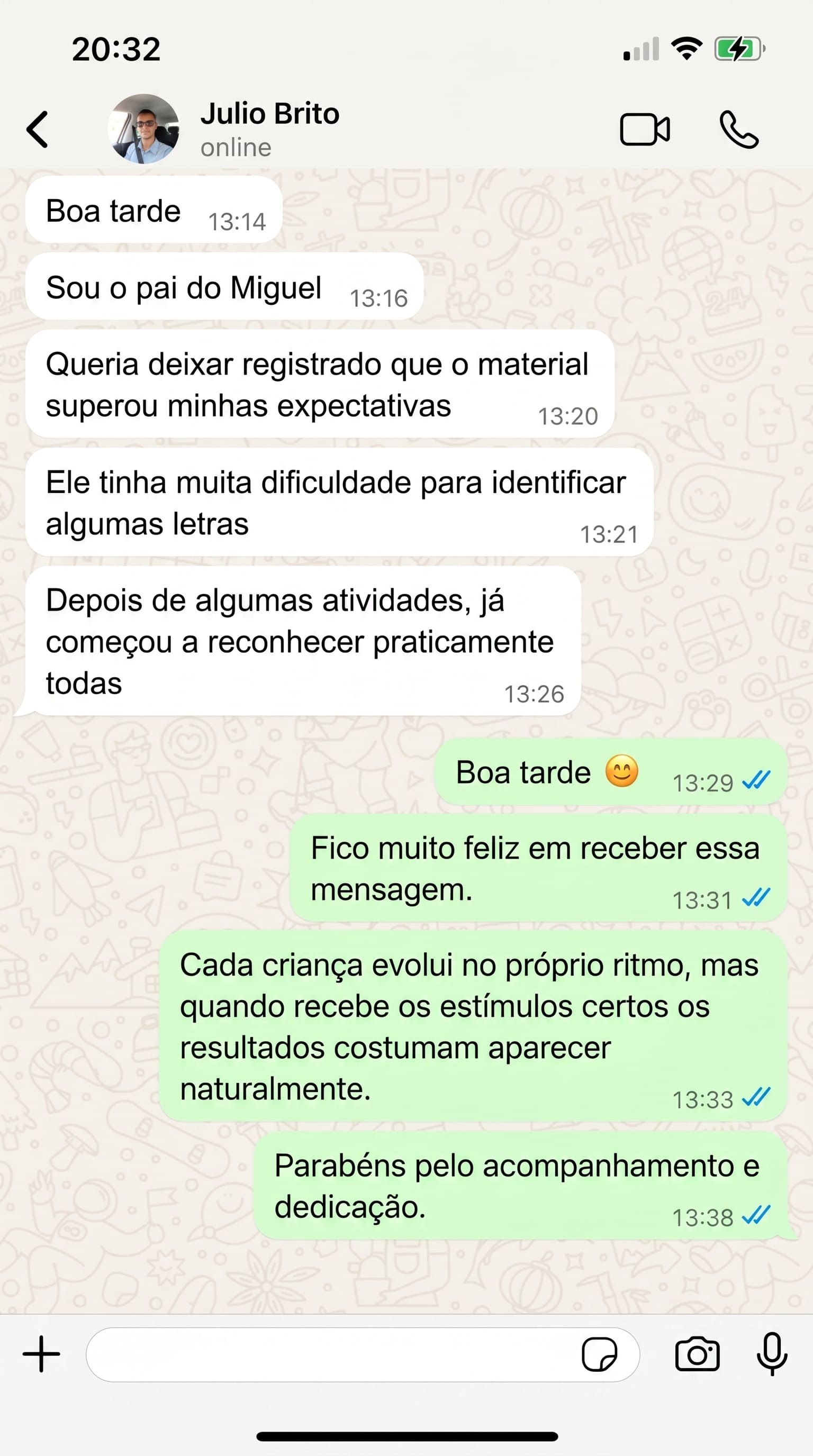 Depoimento de cliente 3